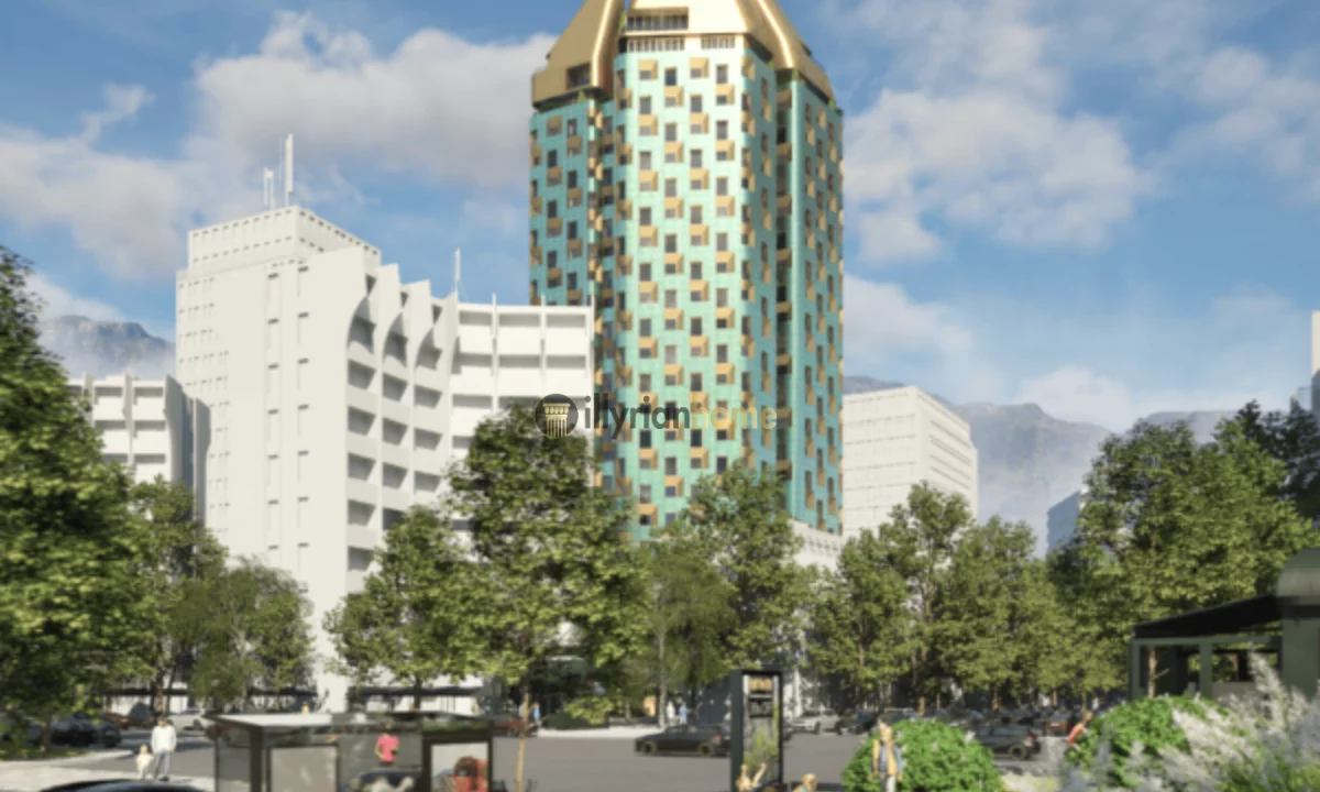 Shtepi ne shitje Apartament ne Tirane, 1+1, Mobilimi Bosh, pa mobiluar, Pagesa 220,000  Euro.