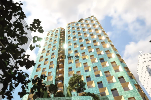 Shtepi ne shitje Apartament ne Tirane, 1+1, Mobilimi Bosh, pa mobiluar, Pagesa 220,000  Euro.