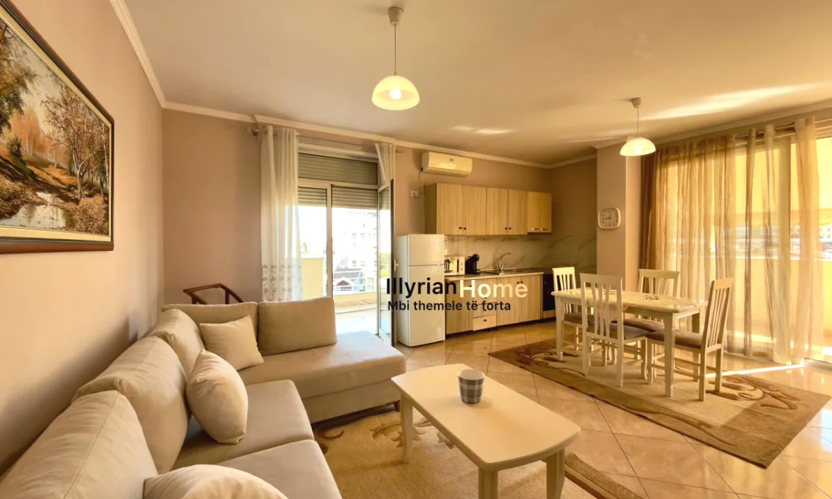 Shtepi me qera Apartament ne Tirane, 1+1, Mobilimi E mobiluar, Pagesa 550  Euro.