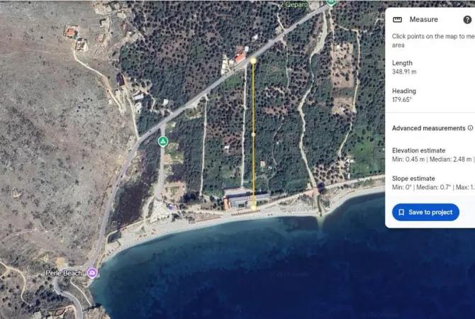 Land for Sale in Himara - 65,000 Euro