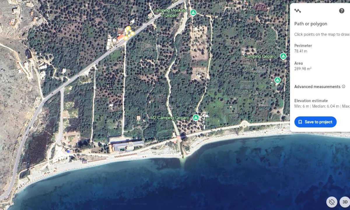 Shitet toke ne Qeparo fushe