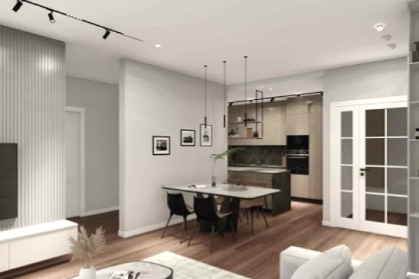 Shtepi ne shitje Apartament ne Tirane, 2+1, Mobilimi E mobiluar, Pagesa 265,000  Euro.