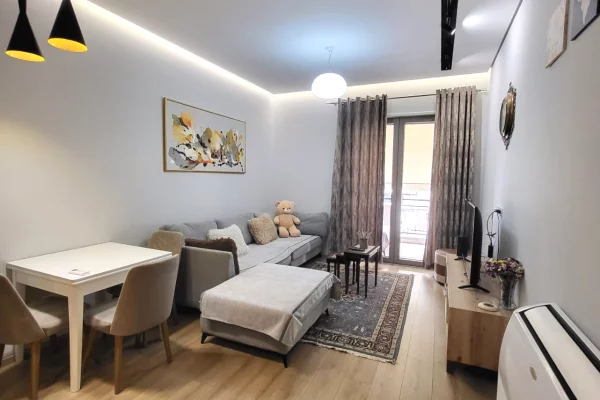 Shtepi me qera Apartament ne Tirane, 1+1, Mobilimi Pjeserisht e mobiluar, Pagesa 950  Euro.