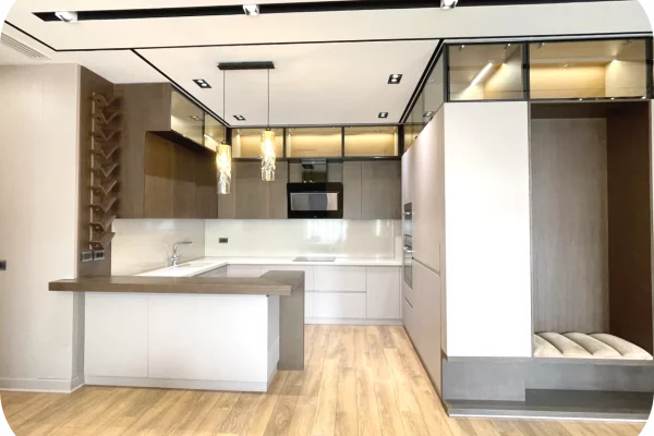 Shtepi ne shitje Apartament ne Tirane, 2+1, Mobilimi E mobiluar, Pagesa 200,000  Euro.