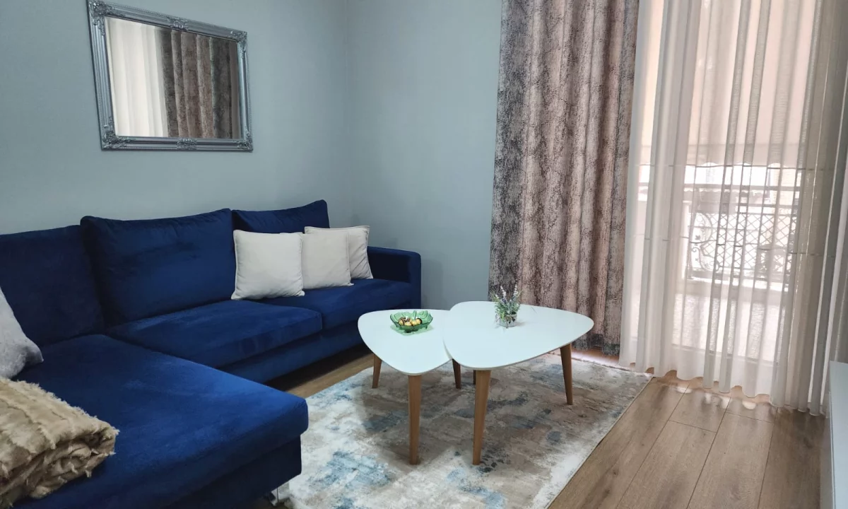 Shtepi me qera Apartament ne Tirane, 1+1, Mobilimi E mobiluar, Pagesa 80,000  Leke.