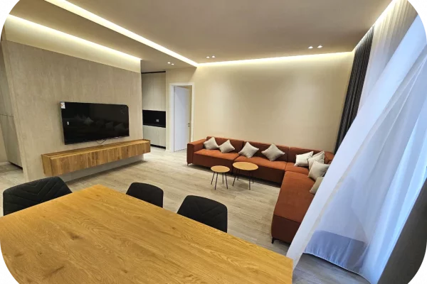 Shtepi me qera Apartament ne Tirane, 2+1, Mobilimi E mobiluar, Pagesa 1,600  Euro.