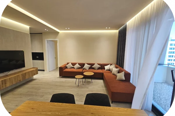 JEPET ME QIRA  APARTAMENT LUKSOZ 2+1+2 + POST PARKIMI  📍 Kompleksi Delijorgji, Tiranë 