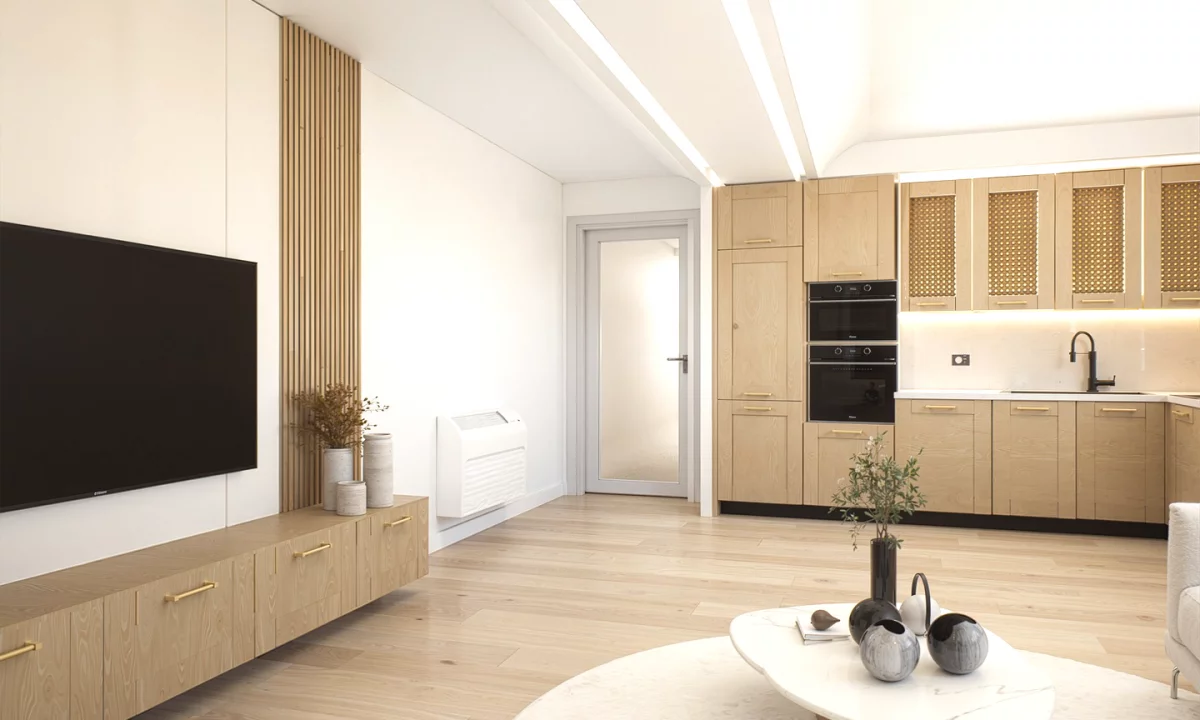 Shtepi me qera Apartament ne Tirane, 2+1, Mobilimi Pjeserisht e mobiluar, Pagesa 1,300  Euro.