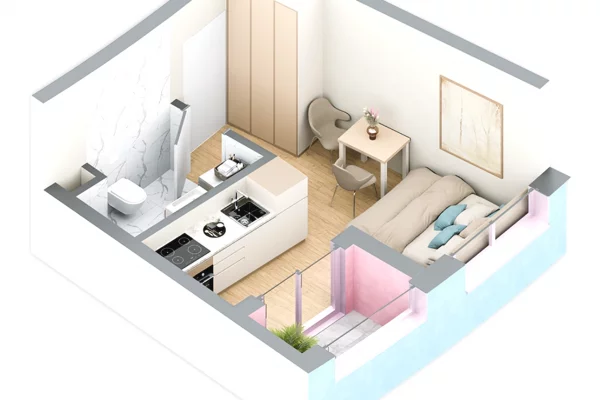 Casa in vendita Garsoniere a Tirana - 56,000 Euro