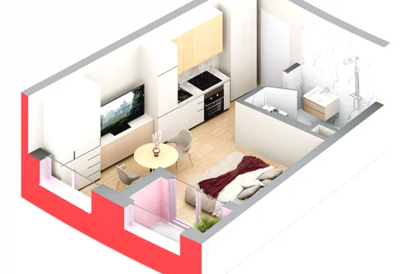 Casa in vendita Garsoniere a Tirana - 68,000 Euro