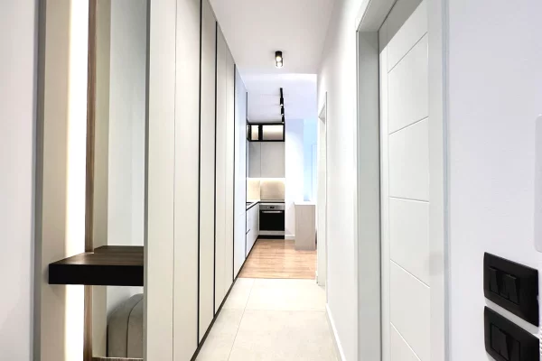 Shtepi me qera Apartament ne Tirane, 1+1, Mobilimi E mobiluar, Pagesa 80,000  Leke.