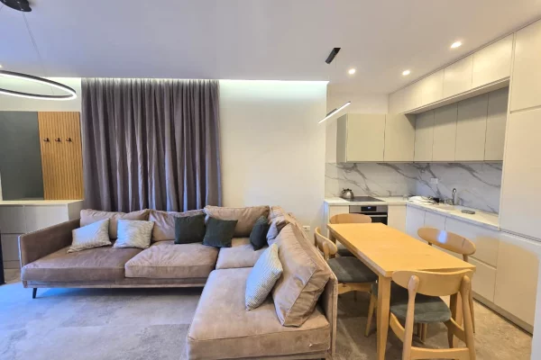 Shtepi ne shitje Apartament ne Tirane, 1+1, Mobilimi E mobiluar, Pagesa 135,000  Euro.