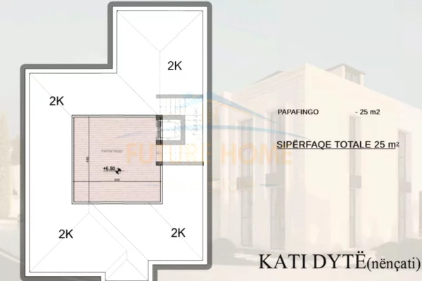 Villa di lusso in vendita a Tirana 4+1, Vuoto