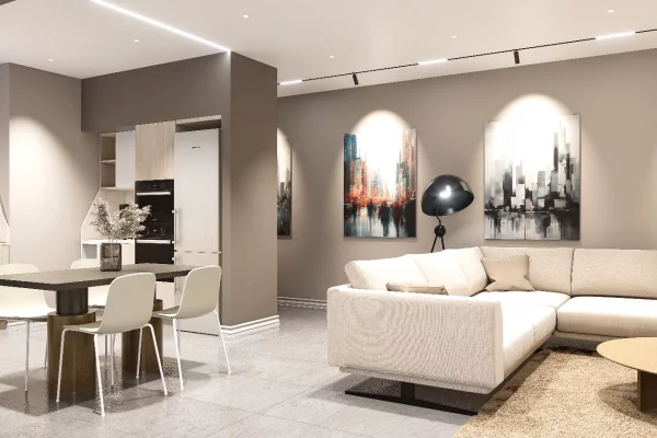 Shtepi me qera Apartament ne Tirane, 2+1, Mobilimi E mobiluar, Pagesa 200,000  Leke.