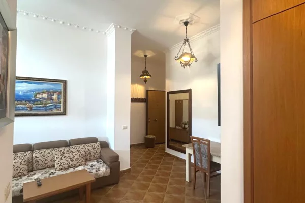 Shtepi me qera Apartament ne Tirane, 1+1, Mobilimi E mobiluar, Pagesa 60,000  Leke.