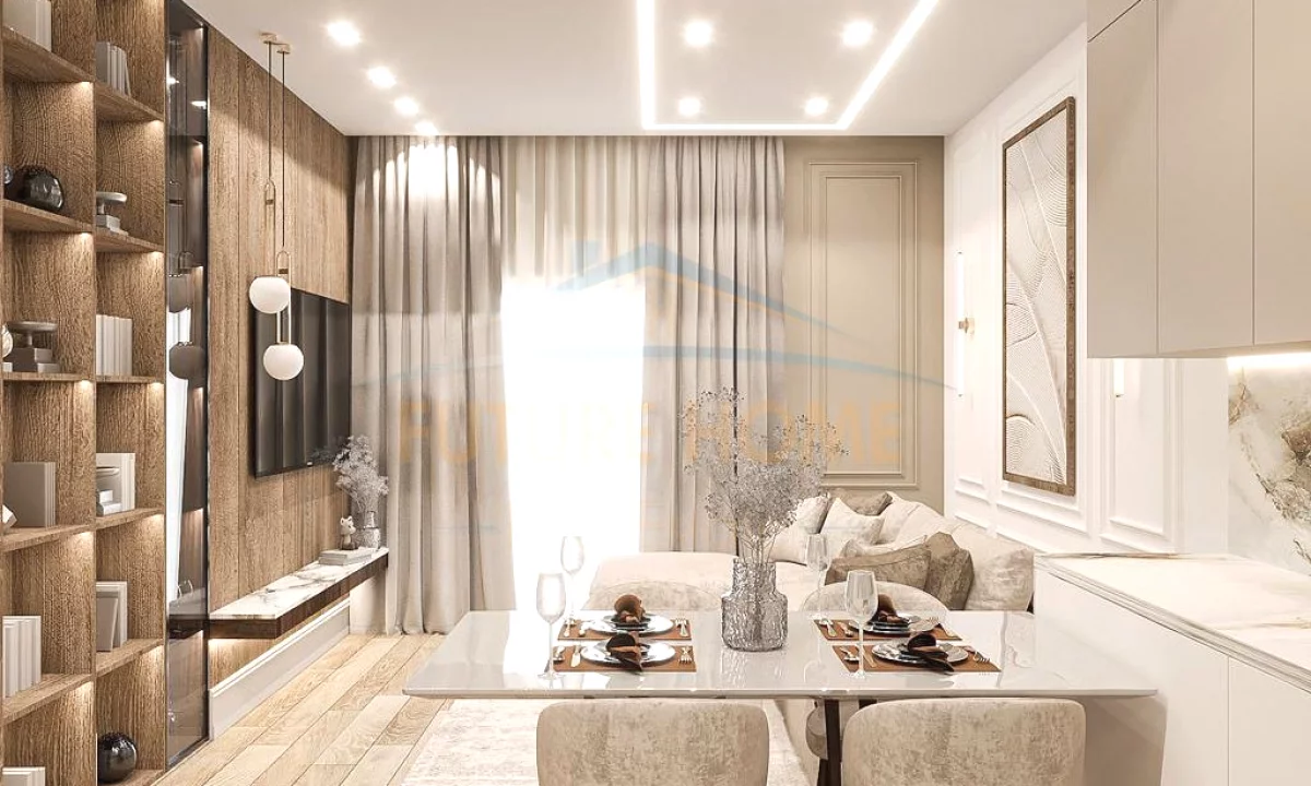 Shtepi me qera Apartament ne Tirane, 1+1, Mobilimi E mobiluar, Pagesa 1,500  Euro.