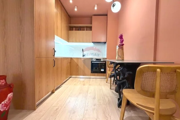 Shtepi me qera Apartament ne Tirane, 1+1, Mobilimi E mobiluar, Pagesa 900  Euro.