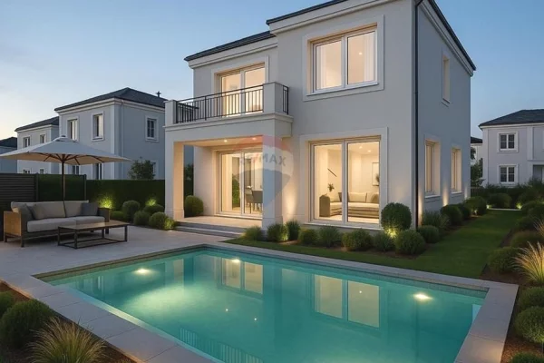 Shtepi me qera Vila Luksoze ne Tirane, 4+1, Mobilimi E mobiluar, Pagesa 6,000  Euro.