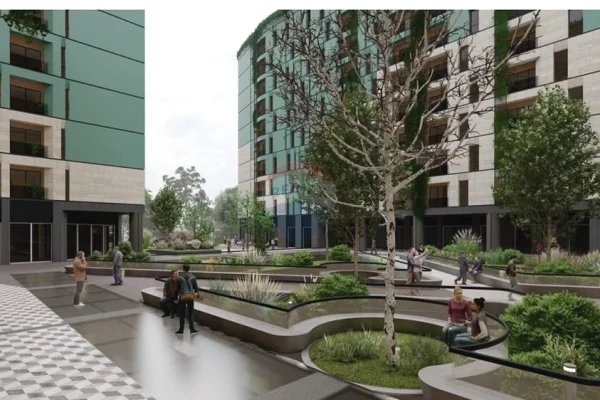 APARTAMENT 1+1 PER SHITJE TE RIVERSIDE RESIDENCE (530291040-86)