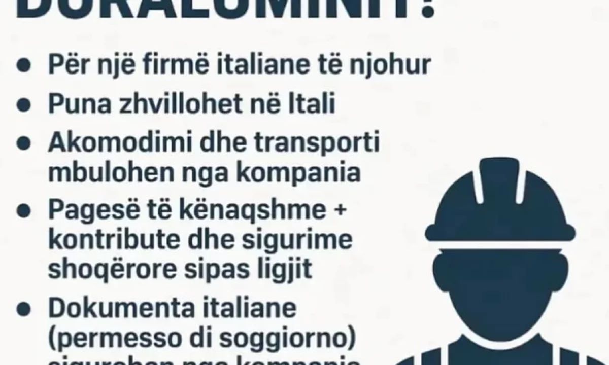 Njoftime Pune ne Tirane, Profesioni Usta , Me eksperience, Pagesa 2,000  Euro.