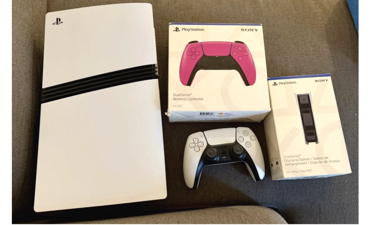 Sony PlayStation 5 Pro Digital PS5 2TB White Full Combo Console 