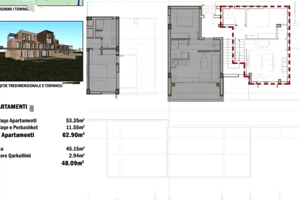 Shtepi ne shitje Apartament ne Tirane, 3+1, Mobilimi Bosh, pa mobiluar, Pagesa 231,200  Euro.