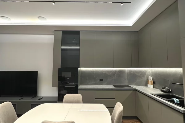 Shtepi me qera Apartament ne Tirane, 1+1, Mobilimi E mobiluar, Pagesa 1,300  Euro.