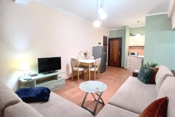 Shtepi me qera Apartament ne Tirane, 1+1, Mobilimi E mobiluar, Pagesa 50,000  Leke.