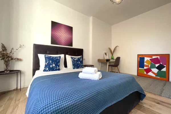 Shtepi me qera Apartament ne Tirane, 1+1, Mobilimi E mobiluar, Pagesa 600  Euro.