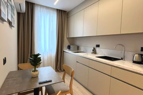 Shtepi ne shitje Apartament ne Tirane, 1+1, Mobilimi E mobiluar, Pagesa 399,000  Euro.
