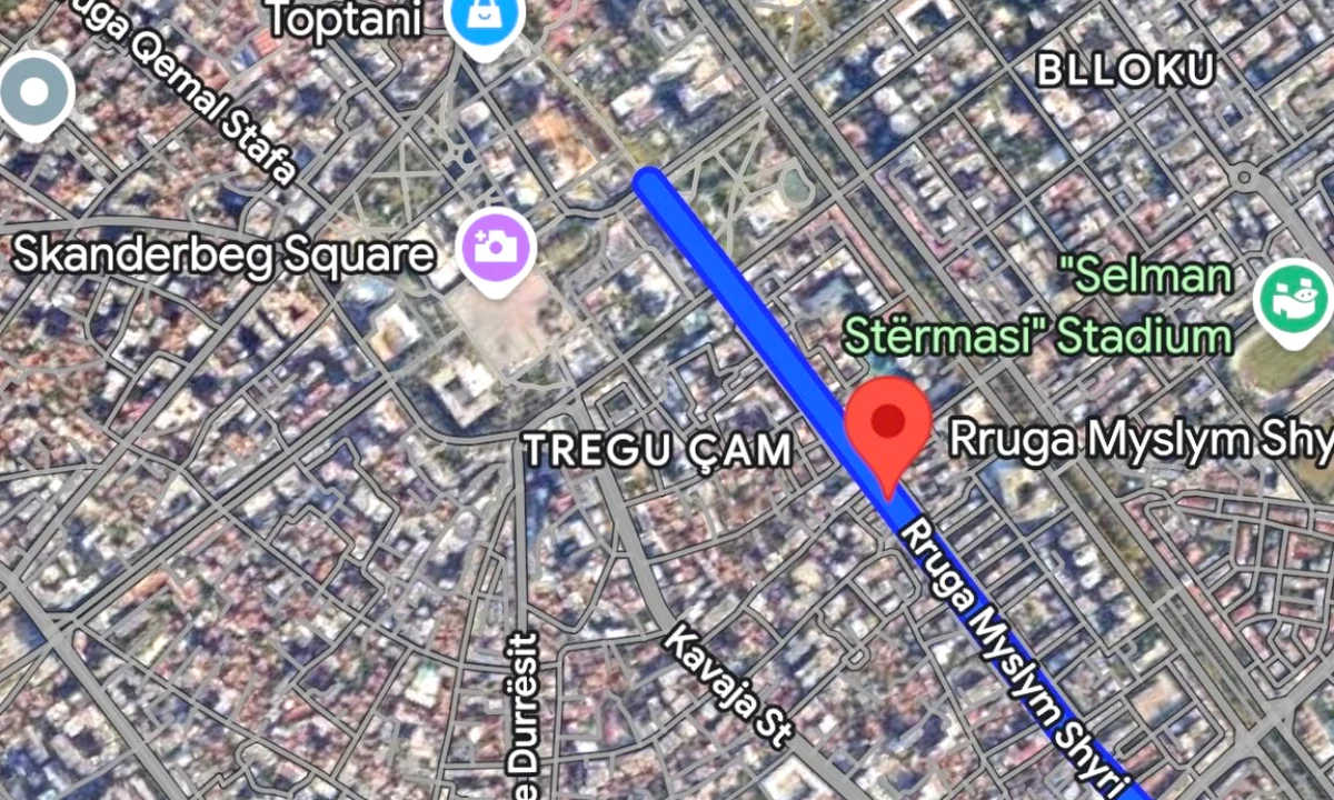 Shtepi me qera Apartament ne Tirane, 1+1, Mobilimi E mobiluar, Pagesa 700  Euro.