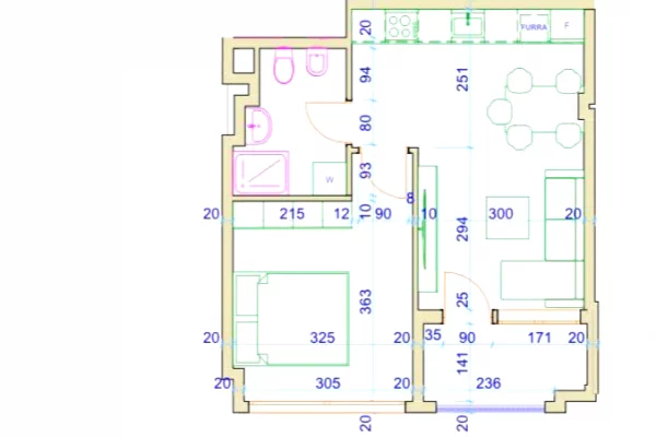 Shtepi ne shitje Apartament ne Tirane, 1+1, Mobilimi Bosh, pa mobiluar, Pagesa 70,000  Euro.