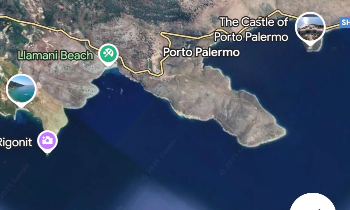 Shitet 2500m2 Toke ne Porto Palermo