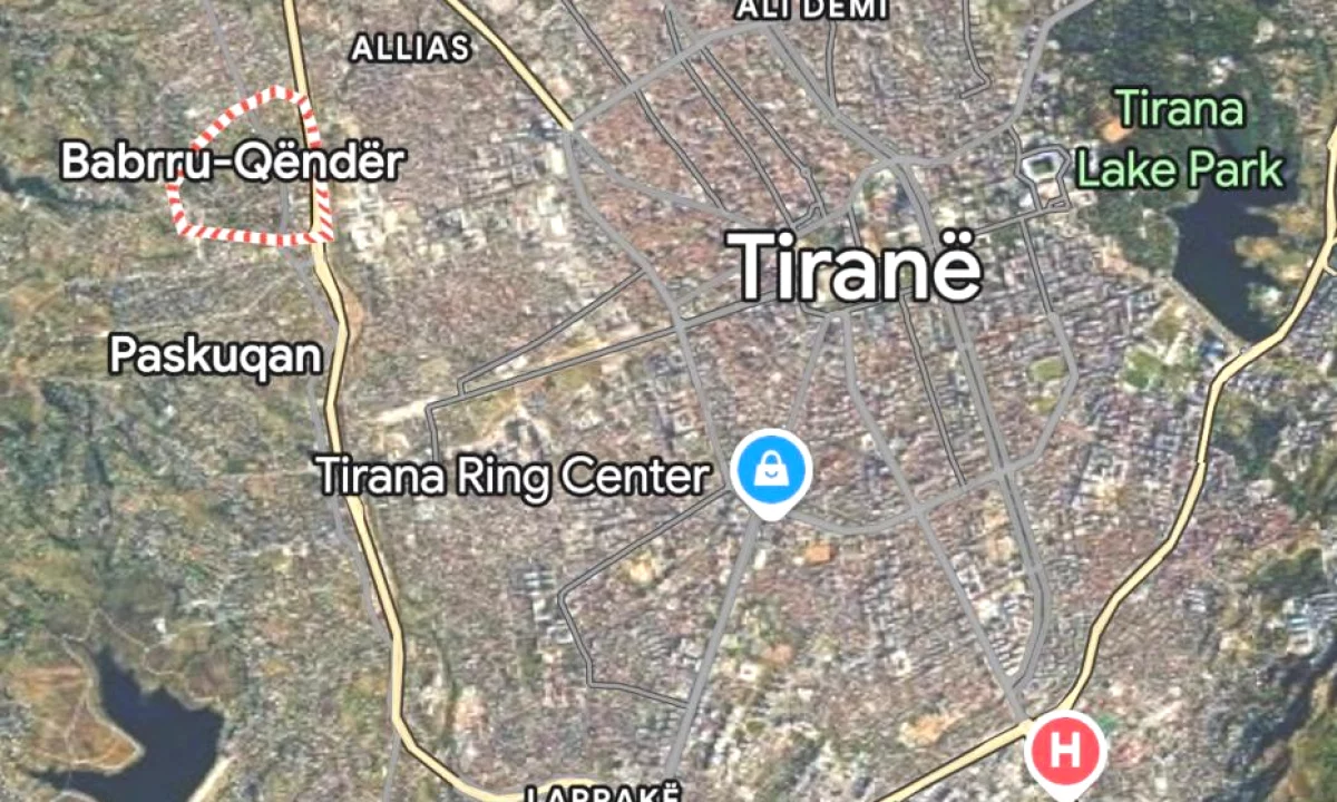 Shitet 1200m2 toke ne Babrru Qender