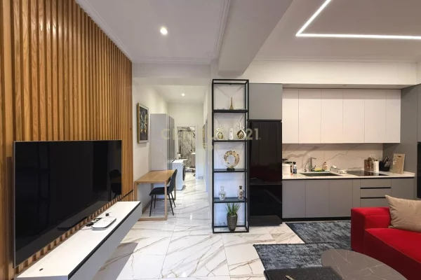 Shtepi ne shitje Apartament ne Durres, 1+1, Mobilimi E mobiluar, Pagesa 95,000  Euro.