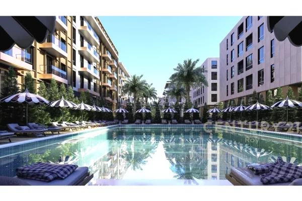 SHITET APARTAMENT 1+1 NE QERRET TEK RESIDENCA PALM PARADISE!