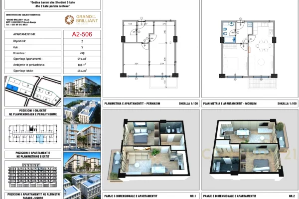 Shtepi ne shitje Apartament ne Durres, 1+1, Mobilimi E mobiluar, Pagesa 95,760  Euro.