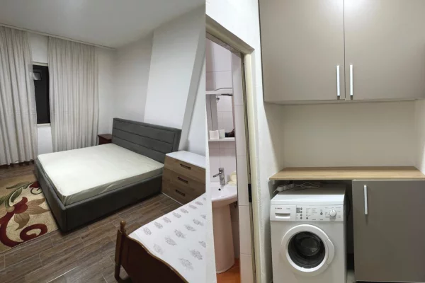 Shtepi me qera Apartament ne Tirane, 1+1, Mobilimi E mobiluar, Pagesa 400  Euro.
