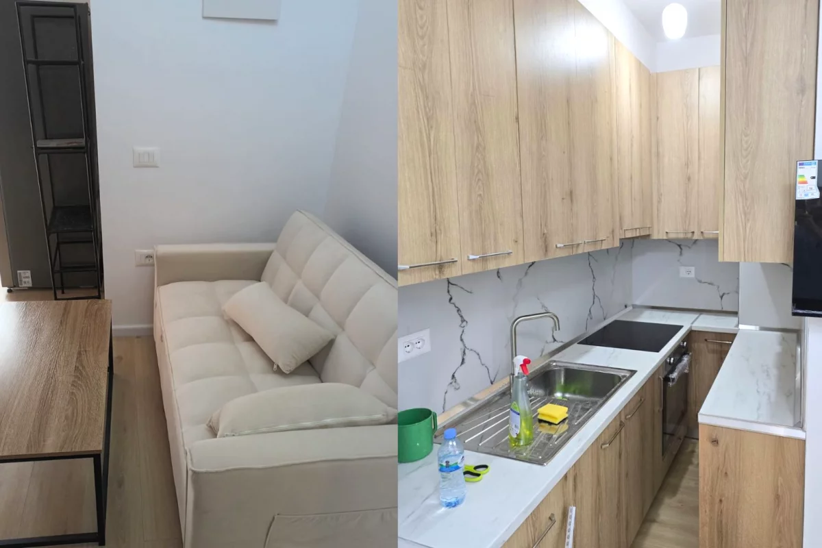 Apartment for rent in Tirana Garsoniere, Furnished