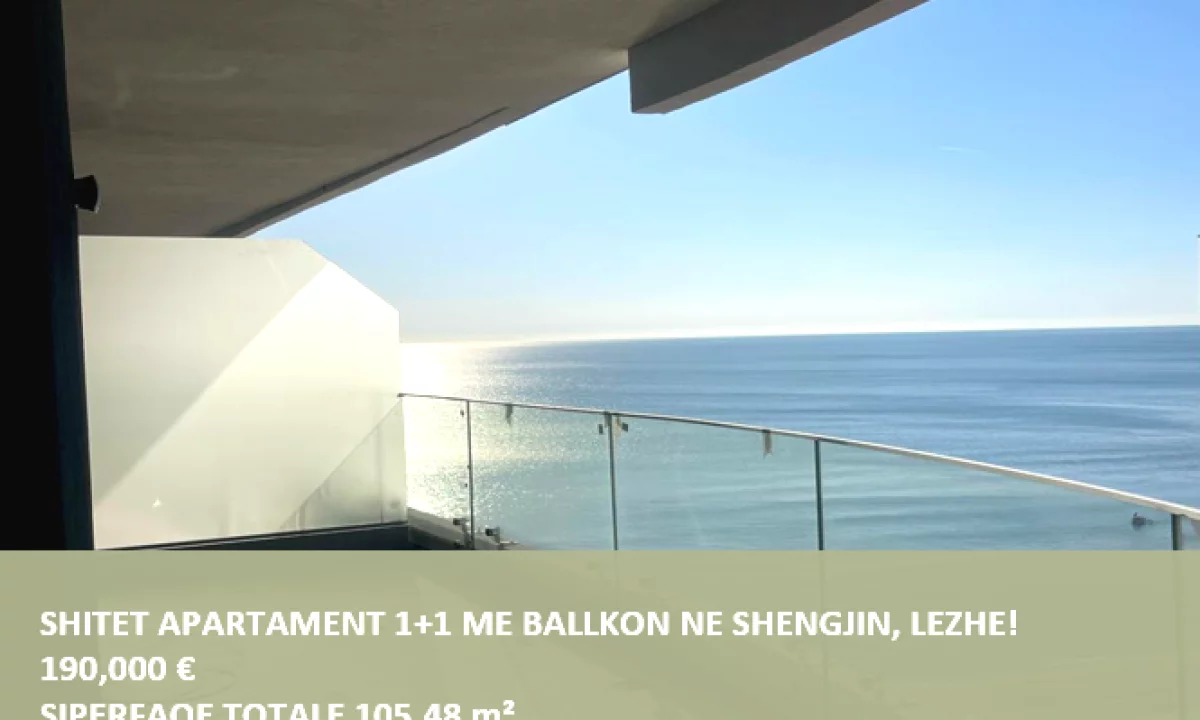 Shtepi ne shitje Apartament ne Lezhe, 1+1, Mobilimi Pjeserisht e mobiluar, Pagesa 190,000  Euro.