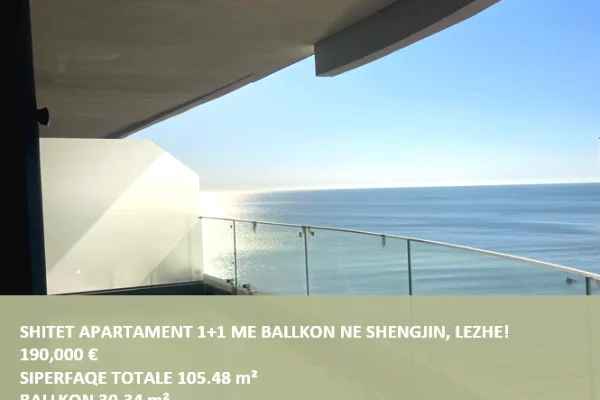 Shtepi ne shitje Apartament ne Lezhe, 1+1, Mobilimi Pjeserisht e mobiluar, Pagesa 190,000  Euro.