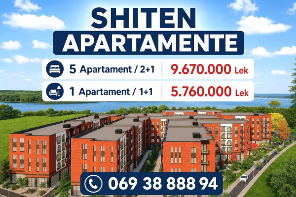 Shitet Apart. 1+1 Paskuqan, Lake Side Residence