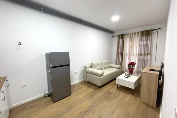 Shtepi me qera Apartament ne Tirane, 1+1, Mobilimi E mobiluar, Pagesa 55,000  Leke.