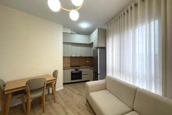 Shtepi me qera Apartament ne Tirane, 1+1, Mobilimi E mobiluar, Pagesa 60,000  Leke.