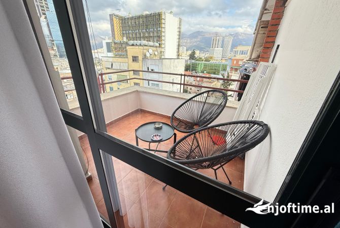 Shtepi me qera Apartament ne Tirane, 1+1, Mobilimi E mobiluar, Pagesa 600  Euro.