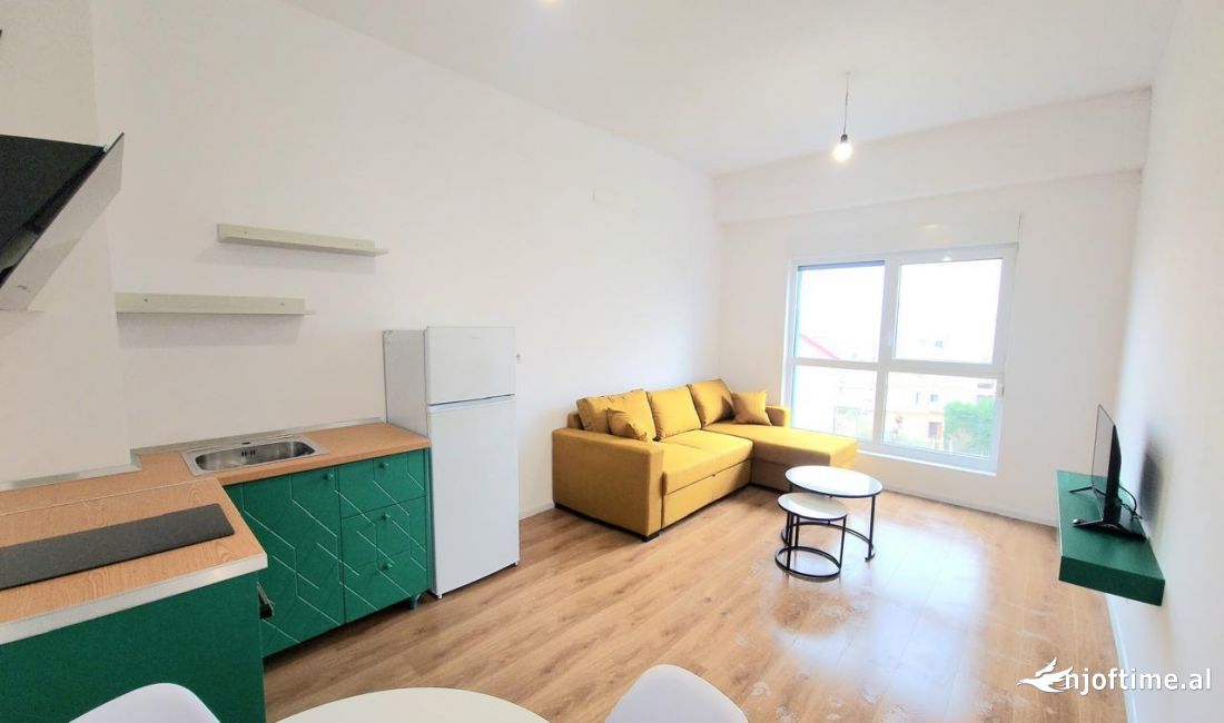Shtepi me qera Apartament ne Tirane, 1+1, Mobilimi E mobiluar, Pagesa 36,000  Leke.