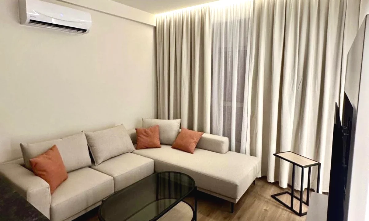 Shtepi me qera Apartament ne Tirane, 1+1, Mobilimi E mobiluar, Pagesa 45,000  Leke.