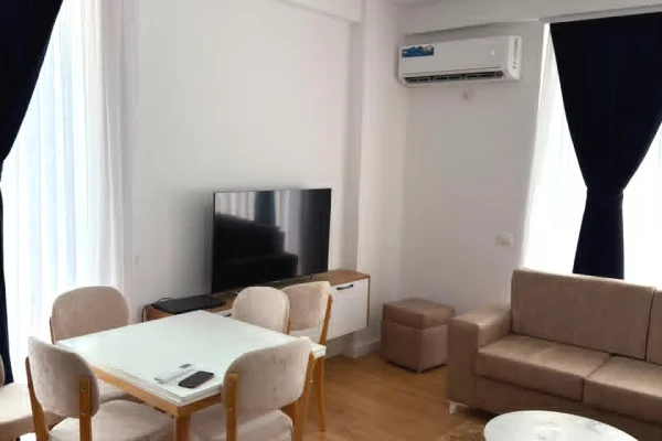 Shtepi me qera Apartament ne Tirane, 2+1, Mobilimi E mobiluar, Pagesa 55,000  Leke.