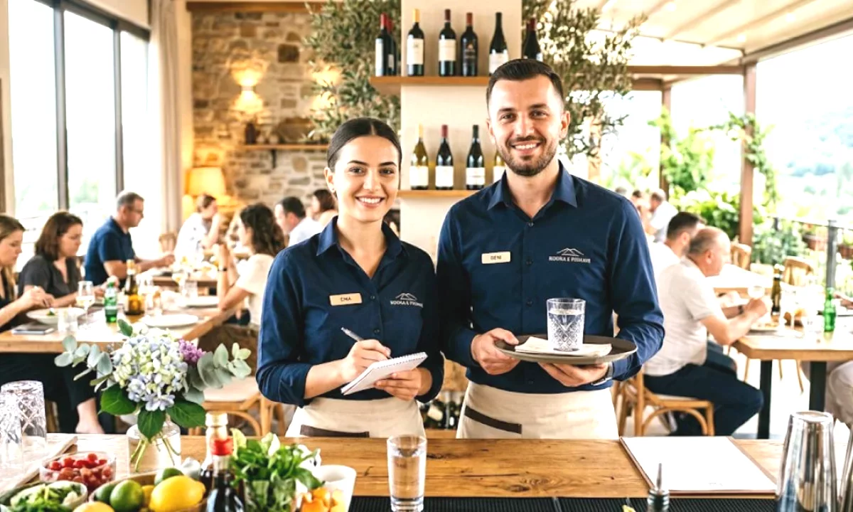 Njoftime Pune ne Tirane, Profesioni KAMARIER/E , Fillestar/Pak eksperience, Pagesa 60,000  Leke.