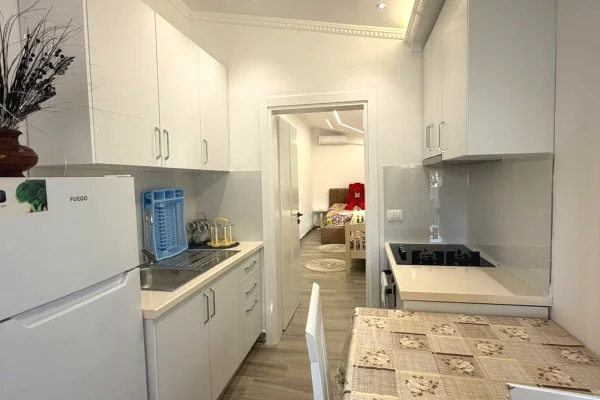 Shtepi me qera Apartament ne Durres, 1+1, Mobilimi E mobiluar, Pagesa 30,000  Leke.